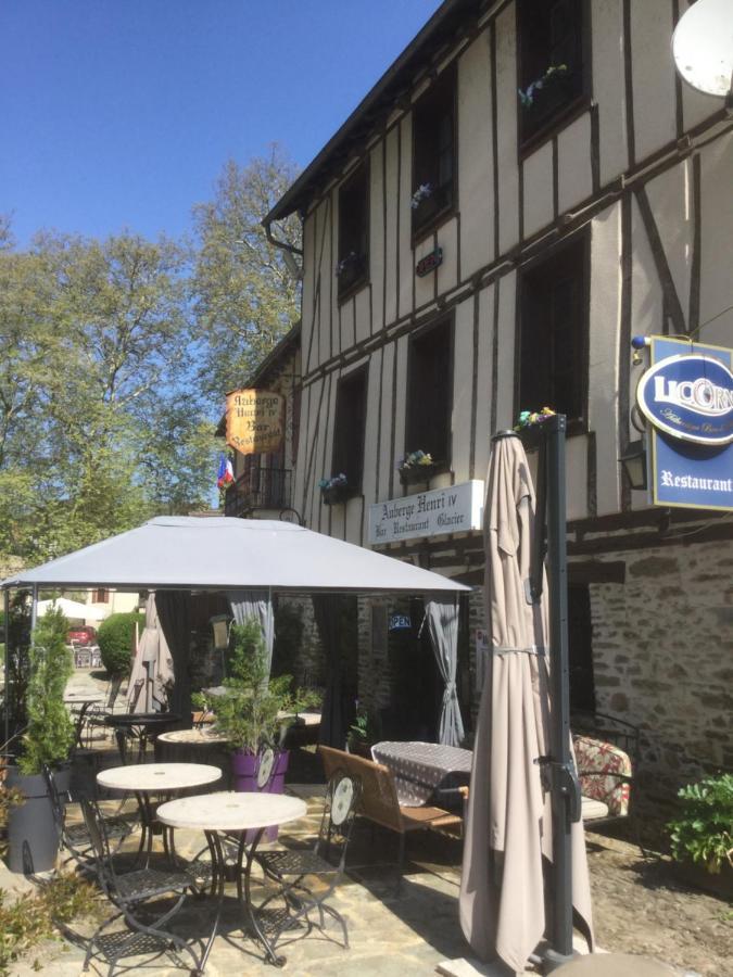 Auberge Henri IV Segur-le-Chateau Exterior foto